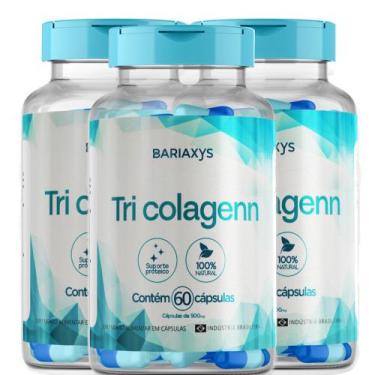 Imagem de Tri Colagenn Bariátrica Pele Firme e Articulações Fortes! Tipo I, II e