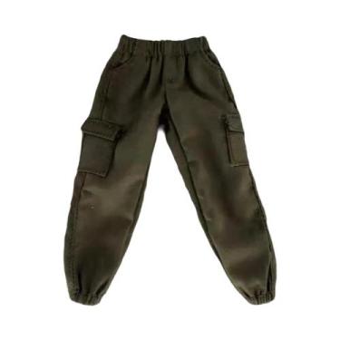 Imagem de Calças Esportivas Masculinas Soltas, Cintura Elástica, Roupas De Bonec