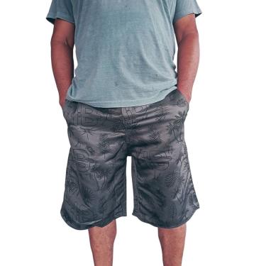 Imagem de Bermuda Masculina em Poliéster Leve e Confortável - Secagem Rápida Ideal para Dia a Dia, Praia e Lazer