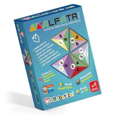 Imagem de Jogo Educacional Alfatri Alfabetizei