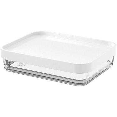 Imagem de Pote Uno Coza Clear 280ml - 13,1x16,7x3,9cm Branco, 280ml, Branco