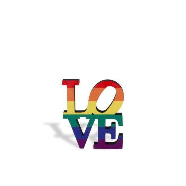 Imagem de Escultura De Mesa Love Wins Mdbr01.3328.lis