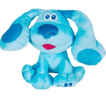 Imagem de Boneca de desenho animado Blue`s Clues Blue Dog de 20 cm de pelúcia para crianças