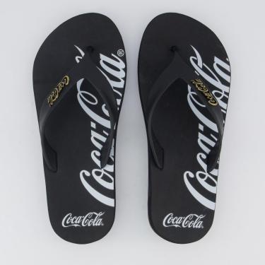 Imagem de Chinelo Coca Cola Wave Jet Spencerian Masculino-Masculino
