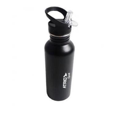 Imagem de Garrafa Sport De Aluminio Atrio 600Ml - Preta-Unissex