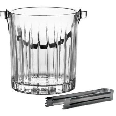 Imagem de Balde gelo Soho cristal c/ pinça 1L -L Hermitage - L'Hermitage, 3 mese