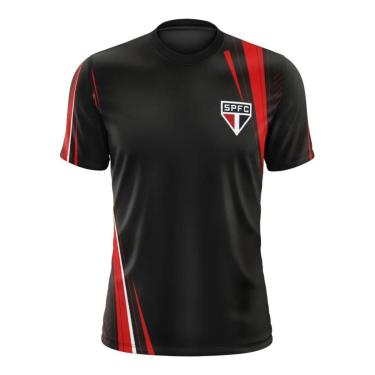 Imagem de Camisa São Paulo Power Plus Size Preta - Masculino-Masculino