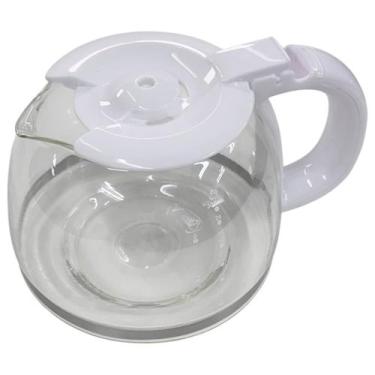 Imagem de Jarra Vidro Cafeteira Britânia CB30 Inox 30 Cafés Original - Britania