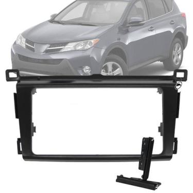 Imagem de Moldura Painel 2 Din 7" Polegadas Padrão Chinês e Japonês Toyota Rav4 