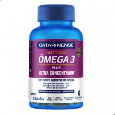 Imagem de Ômega 3 TG Plus Ultra Concentrado EPA DHA 120 Capsulas Catarinense - C