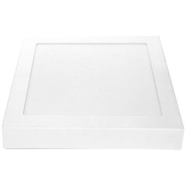 Imagem de Plafon LED de Sobrepor Quadrado 24W Avant - 768130573 Branco