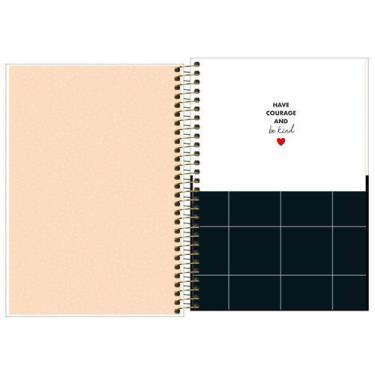 Imagem de Planner Espiral 129 x 188 cm West Village 2022 Fundo Branco com Listra