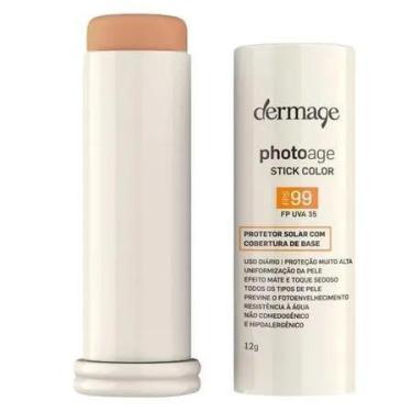 Imagem de Protetor Solar com Cor Dermage  Photoage Stick Color FPS99 Nude