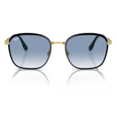 Imagem de Óculos Solar Ray Ban RB 3720, Dourado, Azul degrade