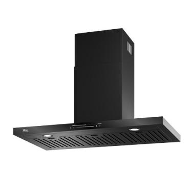 Imagem de Coifa de Parede Fischer Platinium 90cm com Controle por Gesto Preta, 2