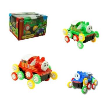 Imagem de Mini Locomotiva Trem Trenzinho Thomas Maluco Cambalhota - Toy King