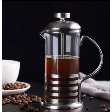 Imagem de Cafeteira Prensa Francesa e Cremeira Inox 350ml - Teacoffee