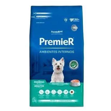 Imagem de Ração Seca Premier Ambientes Internos para cães de raça pequena sabor 