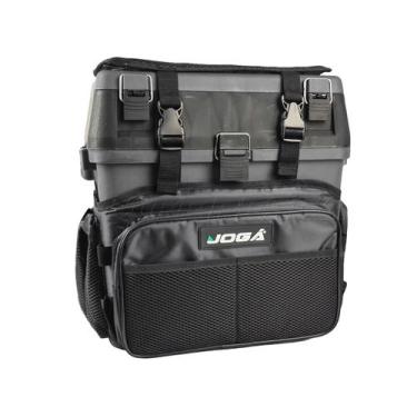 Imagem de Caixa De Pesca Mochila Fishing Box Com Alça - Jogá, Preto