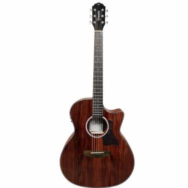 Imagem de Violão Eletroacústico Giannini Performance Plus GAC Plus Ceq Koa