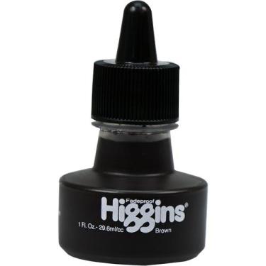 Imagem de Tinta Desenho Higgins 29,6 ml Marrom 44705 - Chartpak
