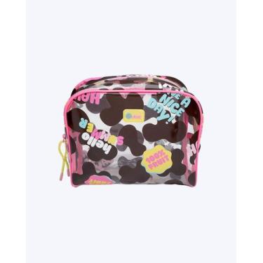 Imagem de Necessaire Grande Vaca Summer Puket 050404127, Transparente, Vaca, UN
