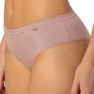Imagem de Calcinha Tanga Algodão Feminina Loba Lupo, GG, Nude