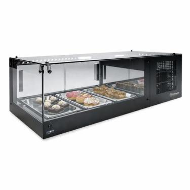Imagem de Vitrine Refrigerada de Bancada Gelopar GVRS-100T PR, 220V