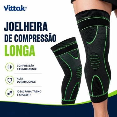 Imagem de Joelheira Ortopédica Ajustável Articulada De Compressão E Proteção Pat