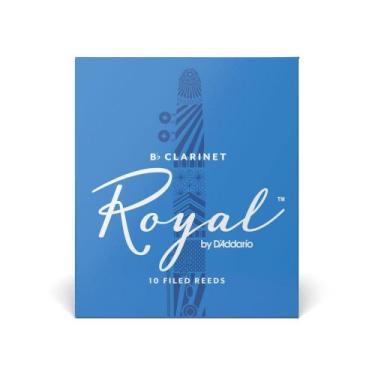 Imagem de Palheta Clarineta Bb Royal RCB1020 2.0 Corte Francês 10 Peças DD Woodw