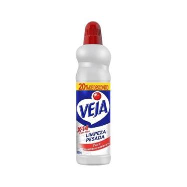 Imagem de Limpador Multiuso Bactericida Limpeza Pesada 2 em 1 com Cloro Ativo X-