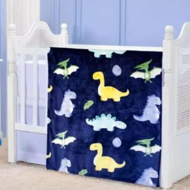 Imagem de Cobertor Para Bebê Macio Etruria Baby Flannel Antialérgico 90x110cm, D