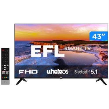 Imagem de Smart TV 43" HD EFL DLED SX800, 3 HMDI, 2 USB, Preto - 43SX800FD, 43"