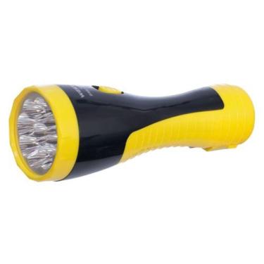 Imagem de Lanterna Recarregável Curta 9 Leds Bivolt sem Pilhas Etilux Lanterna Recarregável Curta 9 Leds
