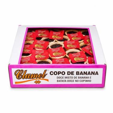Imagem de Copo de Banana Clamel 20 Unidades Doce Misto Batata Doce e Banana no C