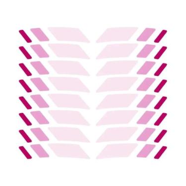 Imagem de 16PCS Adesivos Luminosos Tricolor Para Rodas De Bicicleta De Montanha,