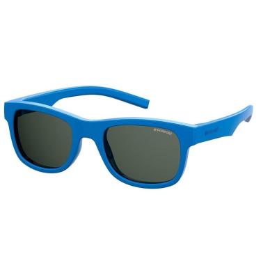 Imagem de Óculos de Sol Polaroid PLD 8020SSM - Azul - Infantil - Polarizado-Masculino