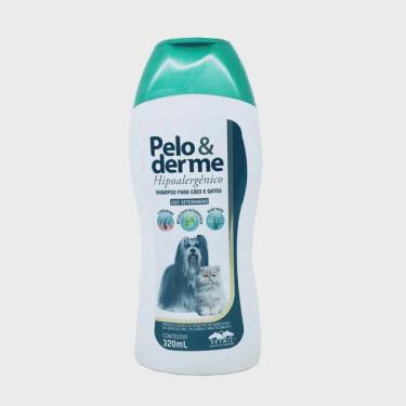 Imagem de Shampoo Hipoalergênico para Cães e Gatos Pelo e Derme Vetnil 320 ml