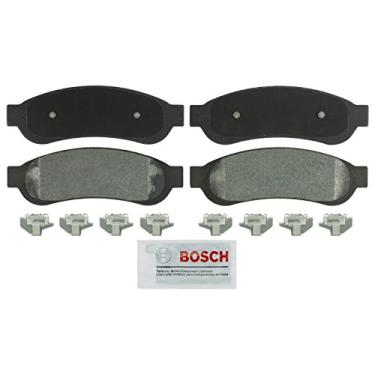 Imagem de BOSCH BSD1067 Conjunto de pastilhas de freio a disco de serviço severo - compatível com Ford F-250 Super Duty, F-350 Super Duty; TRASEIRA
