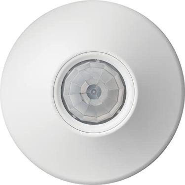 Imagem de Sensor Switch Sensor de movimento de teto, sensor de ocupação infravermelho passivo PIR PIR para montagem no teto, alcance estendido, relé incluído, branco (CMR 10)