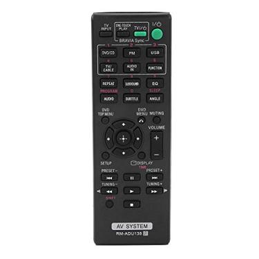 Imagem de Controle remoto universal Wendry para TV, controle remoto Smart TV de substituição para Sony RM-ADU138 AV, baixo consumo de energia, preto
