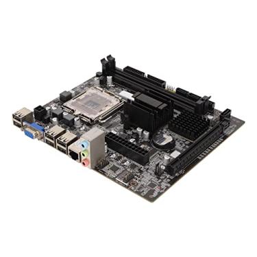 Imagem de Placa-mãe do computador, interface VGA Interface SATA de alta velocidade DDR3x2 M