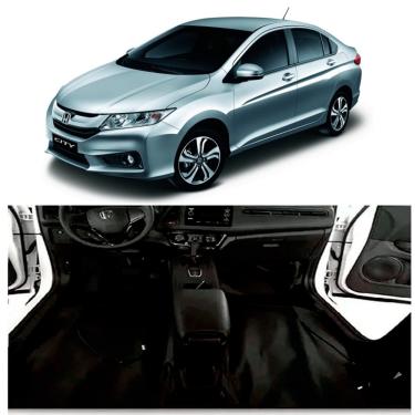 Imagem de Tapete automotivo honda city 2014/2021 preto fosco