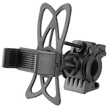 Imagem de Suporte de telefone para bicicleta,suporte universal para celular de bicicleta, suporte de telefone celular preto para bicicleta motocicleta 360 graus de rotação para dispositivos entre 5 a 9,8 cm