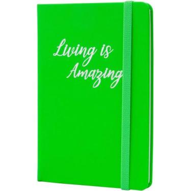 Imagem de Caderno De Anotações Maxprint Max Neon, Living Is Amazing Verde - 7219