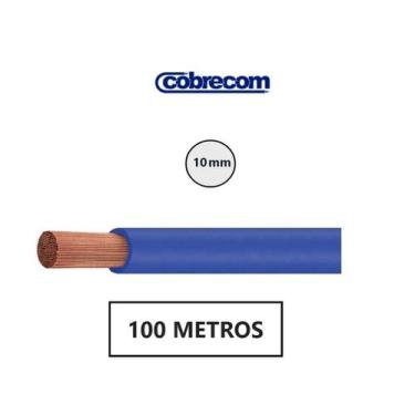 Imagem de Cabo Flexível 10mm - 100 Metros - Azul - Cobrecom