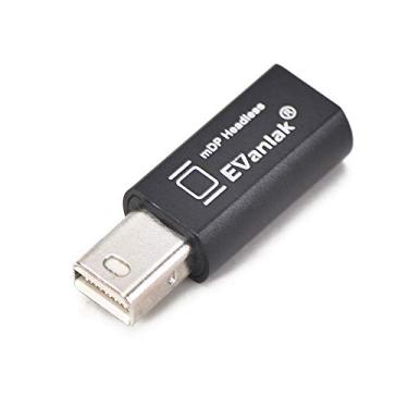 Imagem de EVanlak Mini DisplayPort Emulador Headless Ghost Display para PC 4K DP ficheiro (compatível com Headless 1080-3840x2160@17hz)