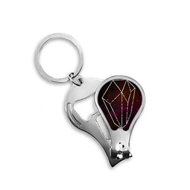 Imagem de Chaveiro abridor de cortador de unhas Crystal Universe Star Sky Fantasy