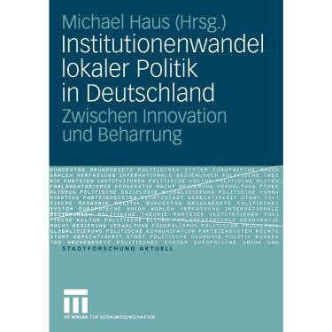 Imagem de Institutionenwandel lokaler Politik in Deutschland