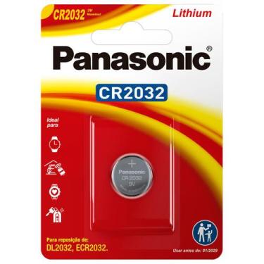 Imagem de Bateria De Lithium 3V Com 1 Cr2032/1B100 - Panasonic